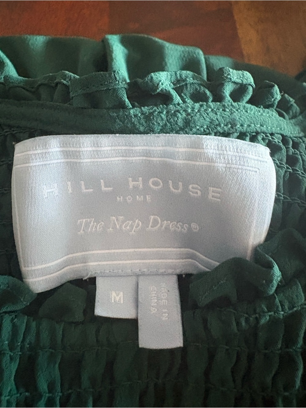 Hill House Home Louisa Green Nap dress - size M - Picture 9 of 10